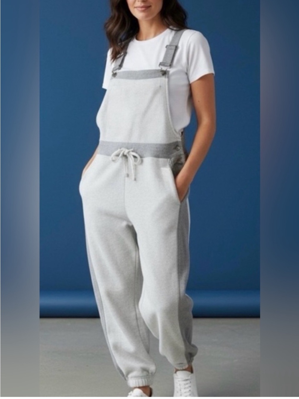 Free people making it athleisure overalls NWT